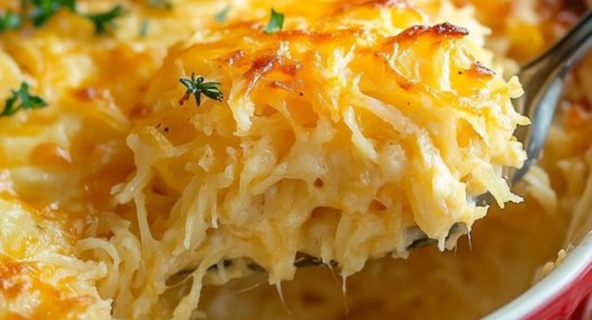 Copy Cat Cracker Barrel Hashbrown Casserole