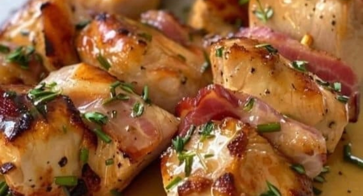 Les Brochettes de Poulet à la Grecque