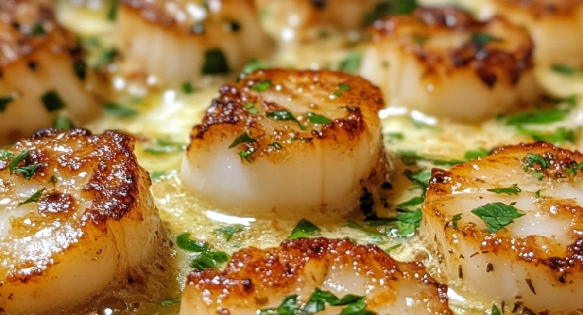 Coquilles Saint-Jacques au Beurre à l’Ail