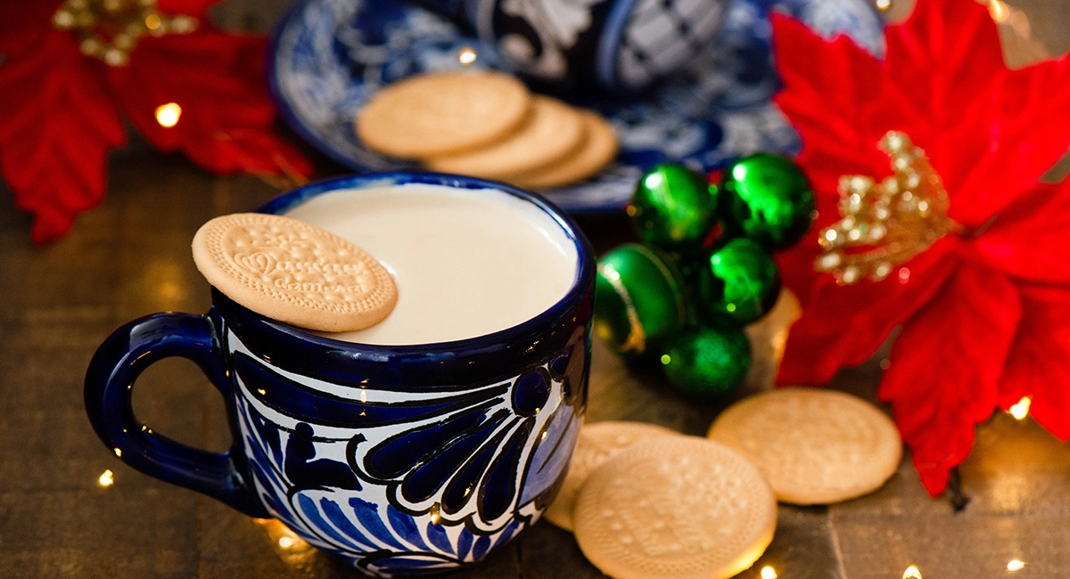 Atole de galletas Marias