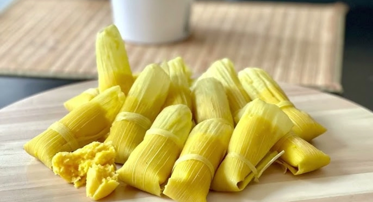 Una receta sencilla... Tamales de Elote