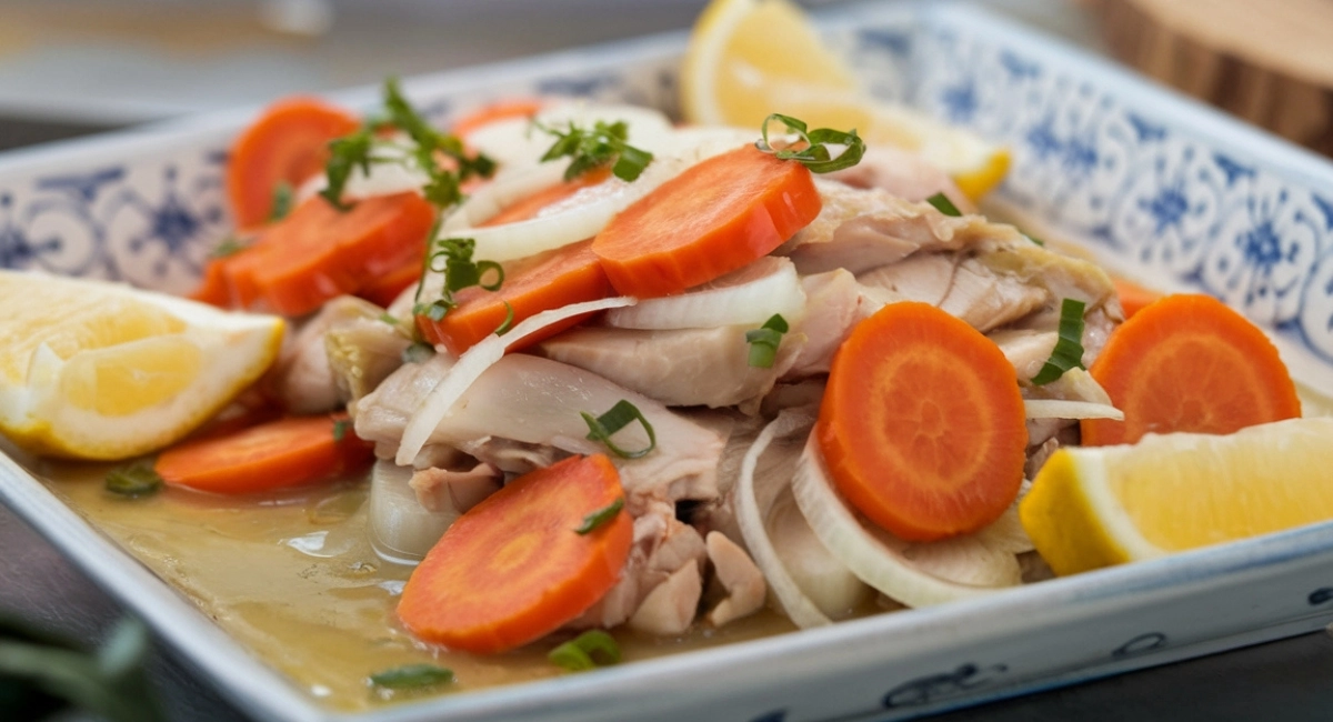 Como hacer Escabeche de pollo