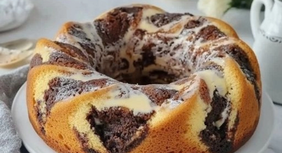 Cake marbré au yaourt extra moelleux