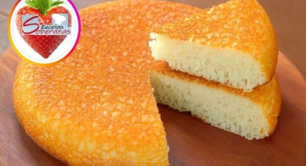 Pastel de harina de arroz receta fácil que queda deliciosa