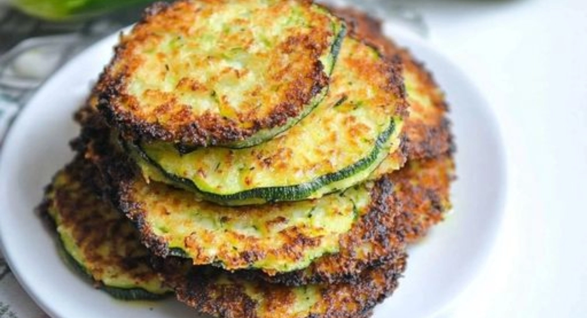 Beignets simples de courgettes râpées