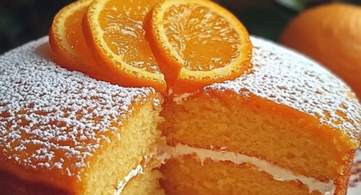 Torta de Naranja Casera