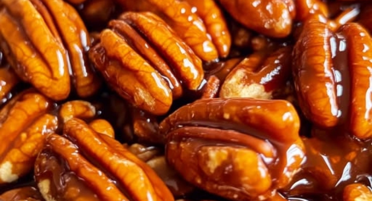 Slow Cooker Candied Pecans