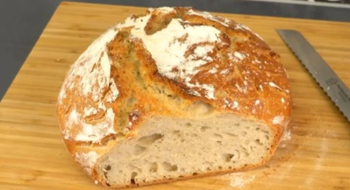 Pain rapide et croustillant