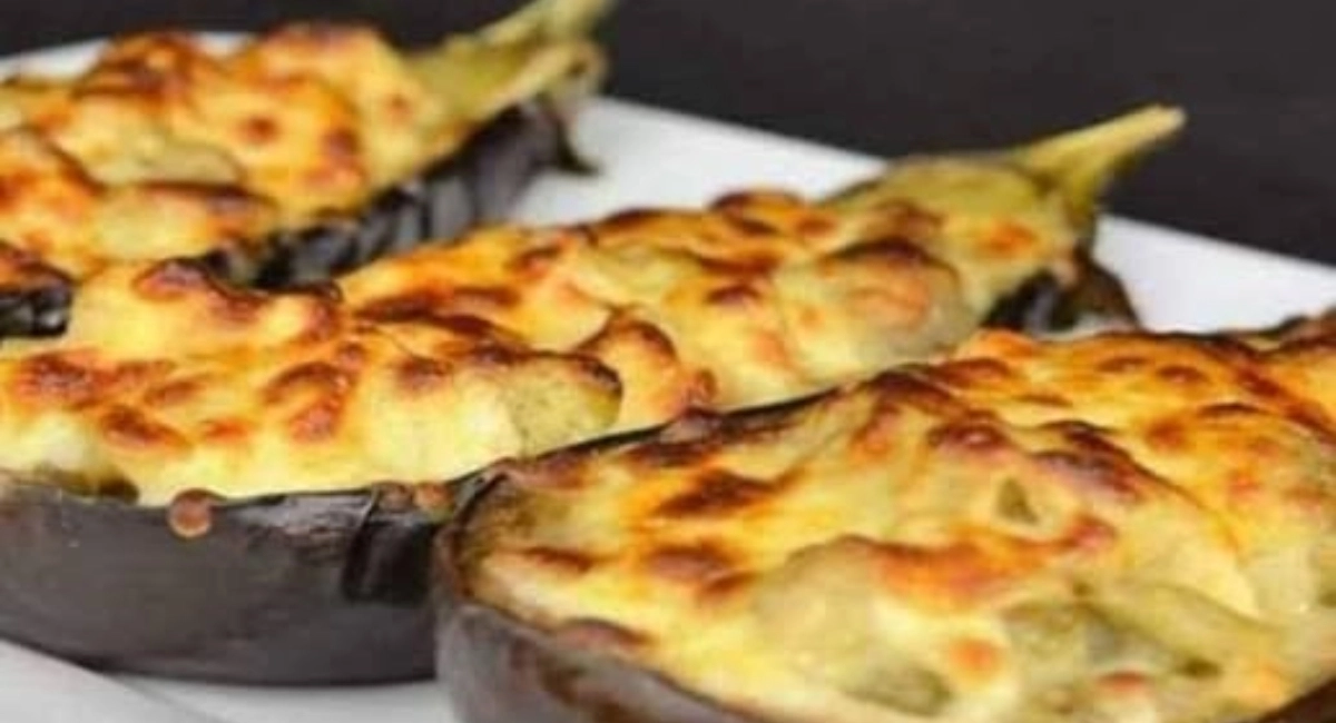 Recette : aubergines farcies aux poulet et fromage à s’en lécher les doigts