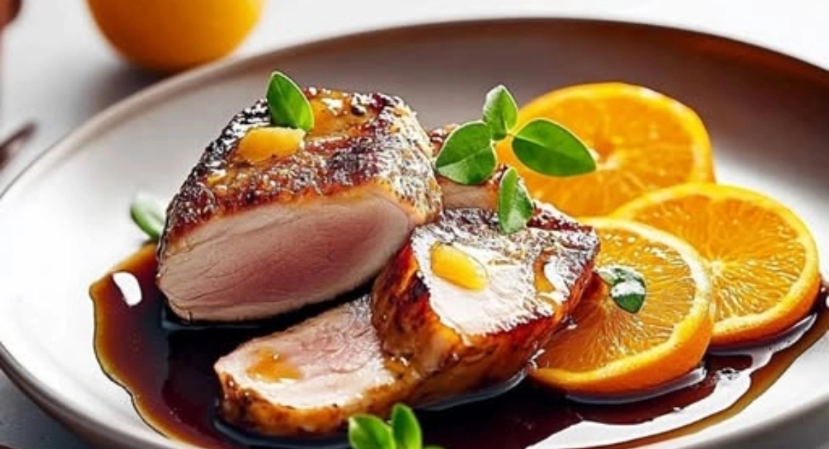 Magret de Canard à l’Orange et au Vinaigre Balsamique