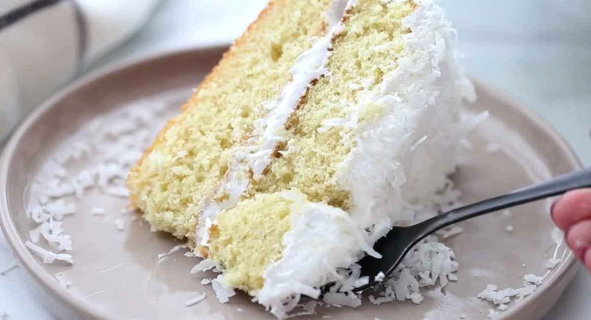 Coconut Cake with Seven-minute Frosting