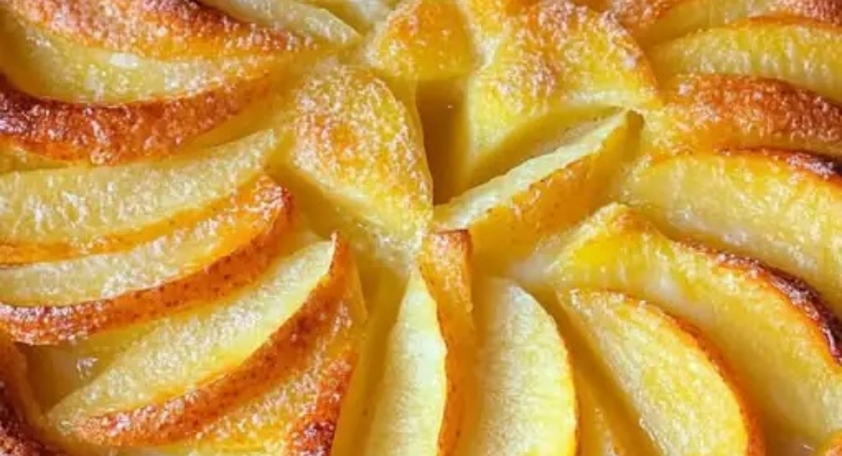 La recette du Gâteau aux pommes et mascarpone