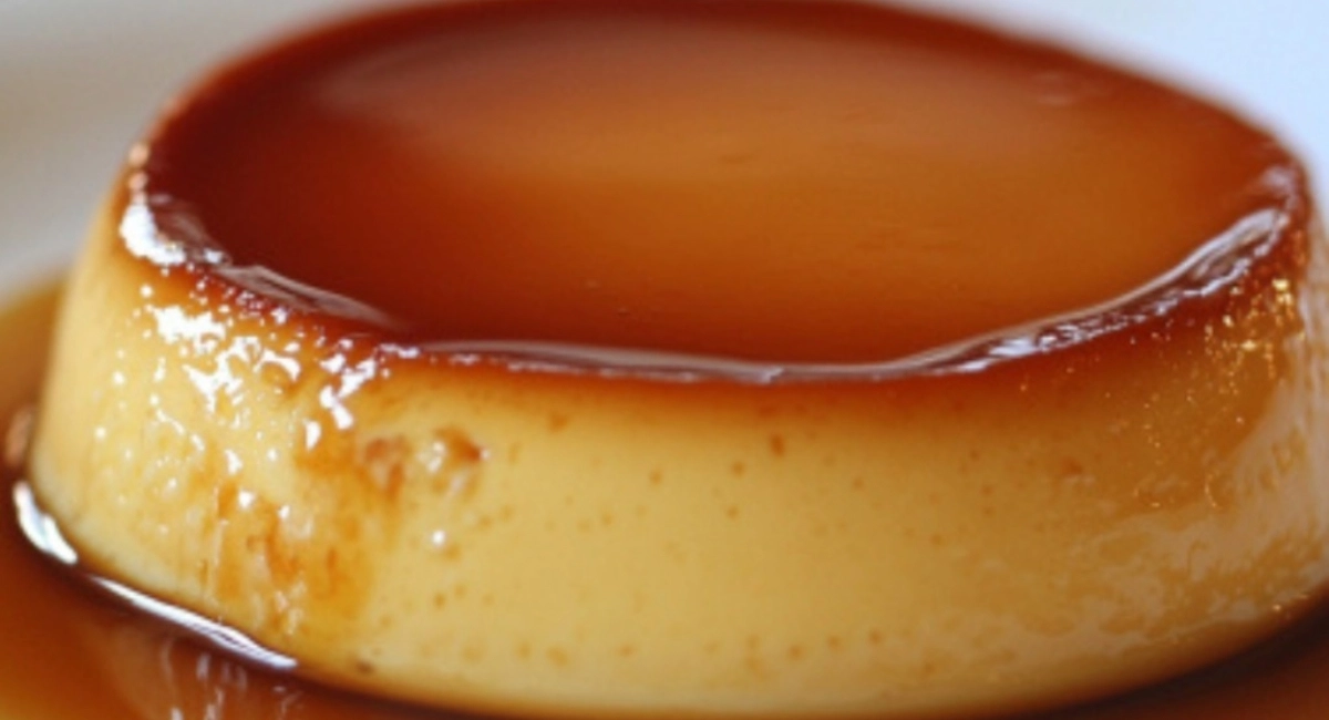 Flan Traditionnel à la Vanille et Caramel Doré