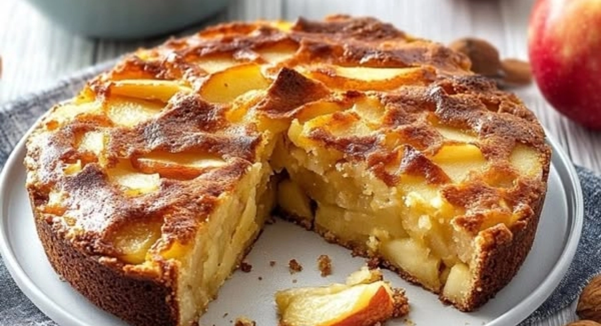 Gâteau aux Pommes Moelleux et Ultra Rapide!