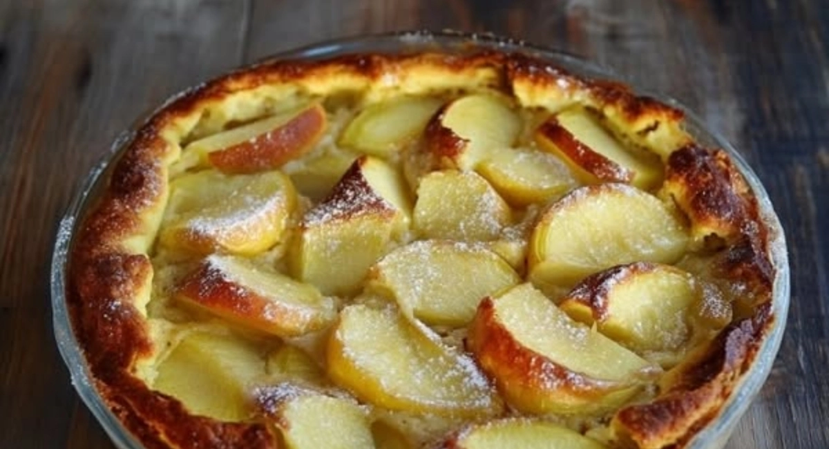 Clafoutis aux Pommes. Un Dessert Automnal et Gourmand.