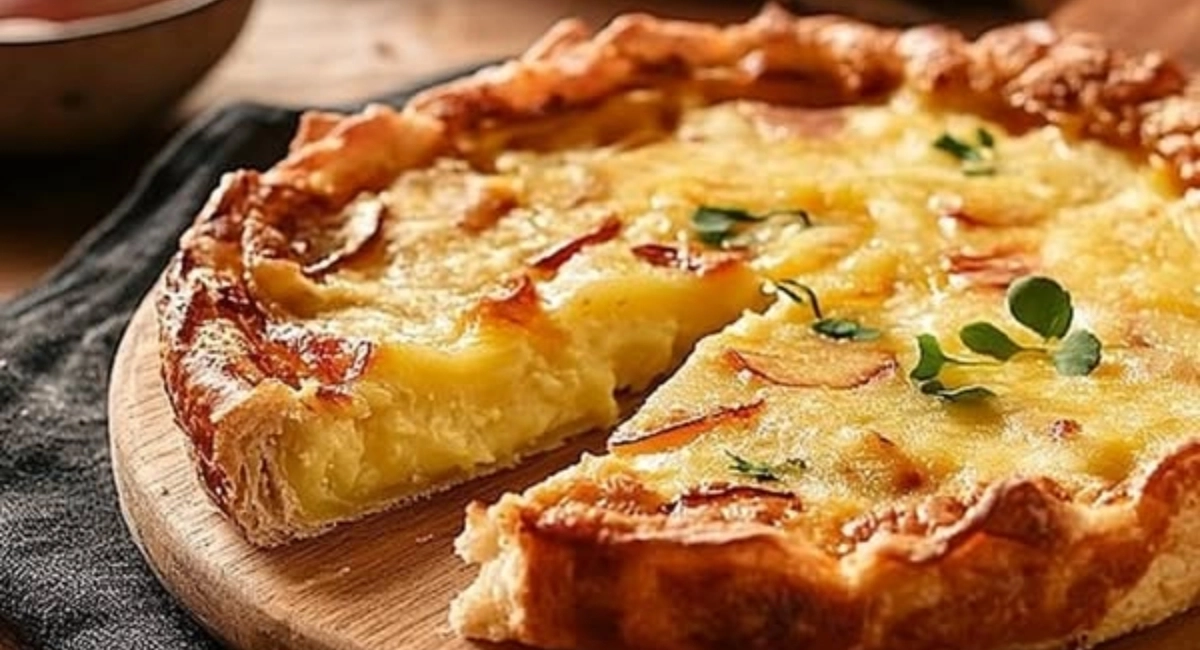 Quiche à la tartiflette!