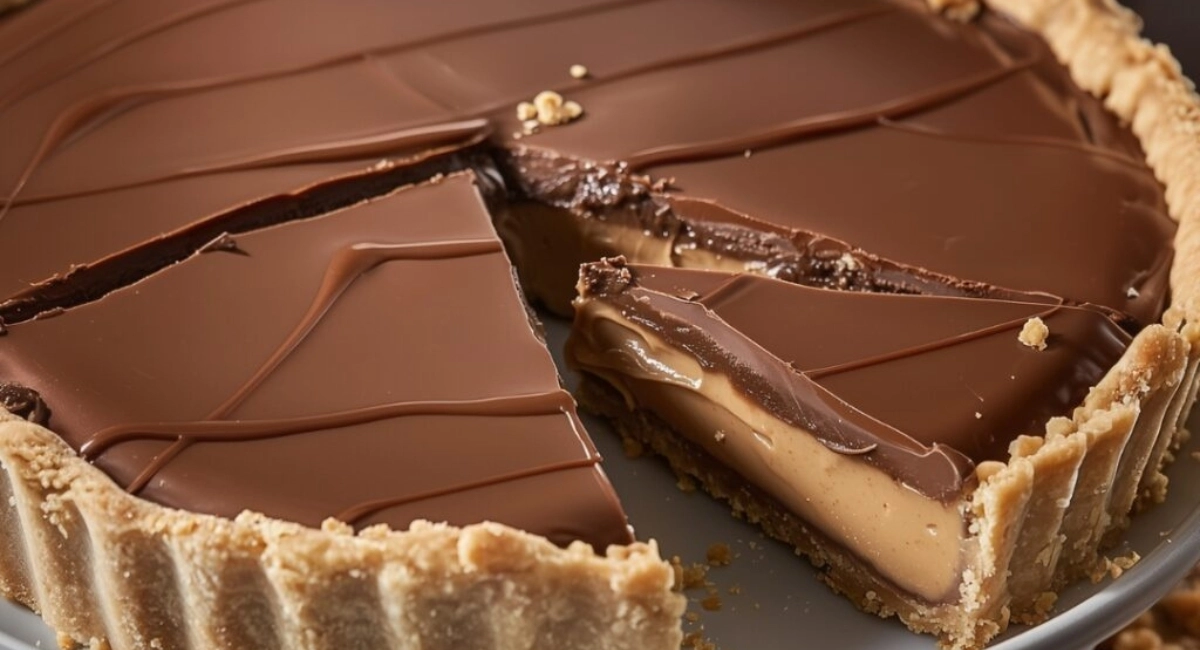 Irresistible Giant Reese’s Peanut Butter Cup Pie Recipe