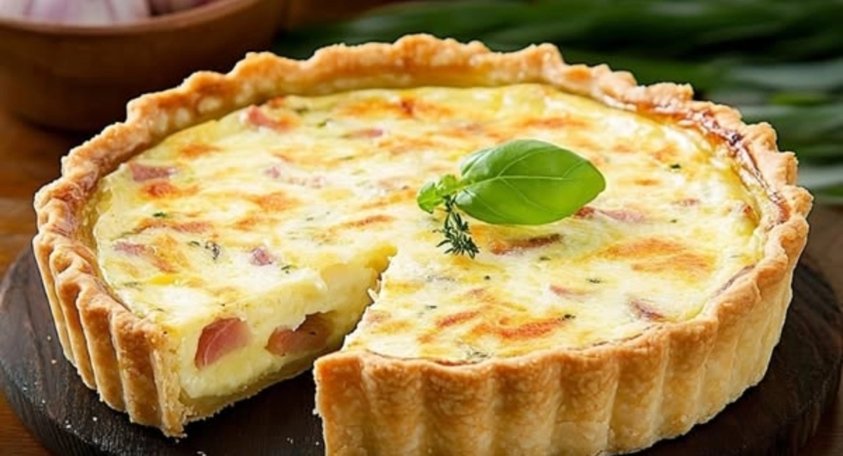 Tarte aux Poireaux, Jambon et Béchamel!