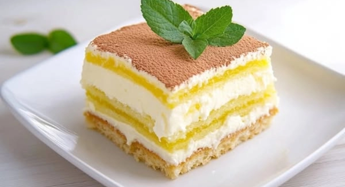Tiramisu au Citron: Un Nuage de Fraîcheur!