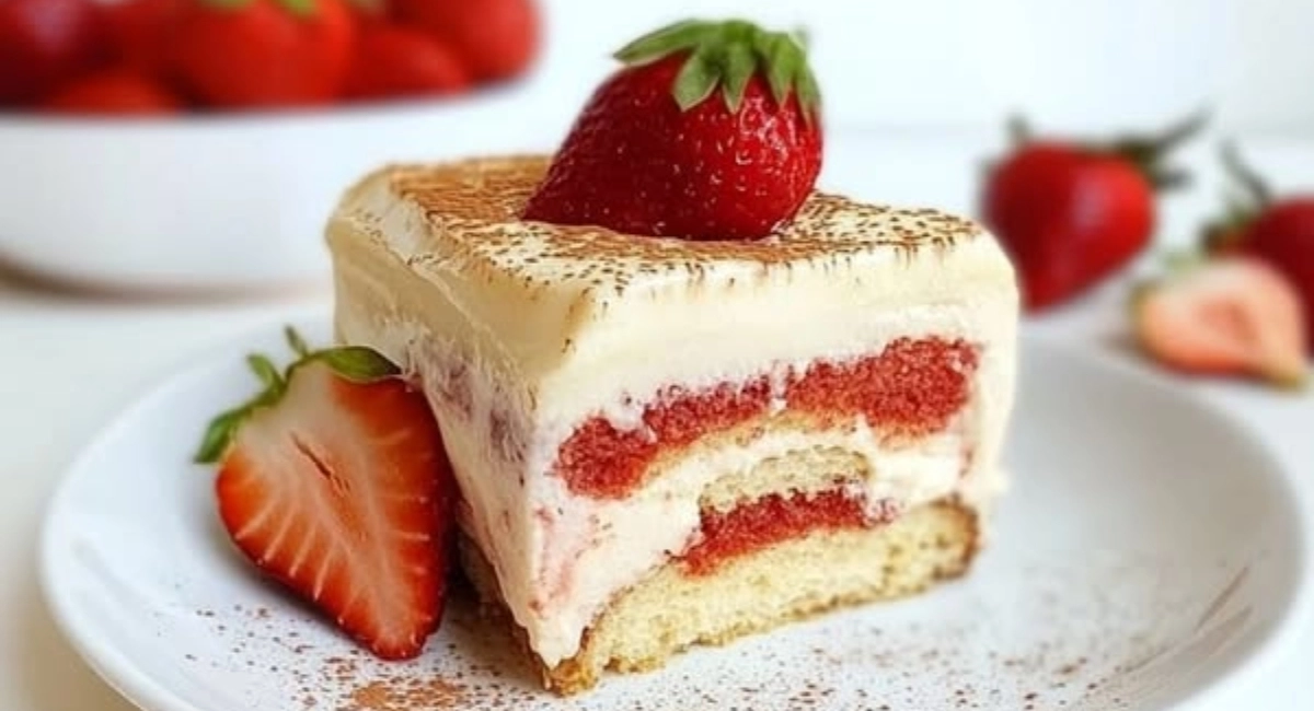 Tiramisu à la Fraise