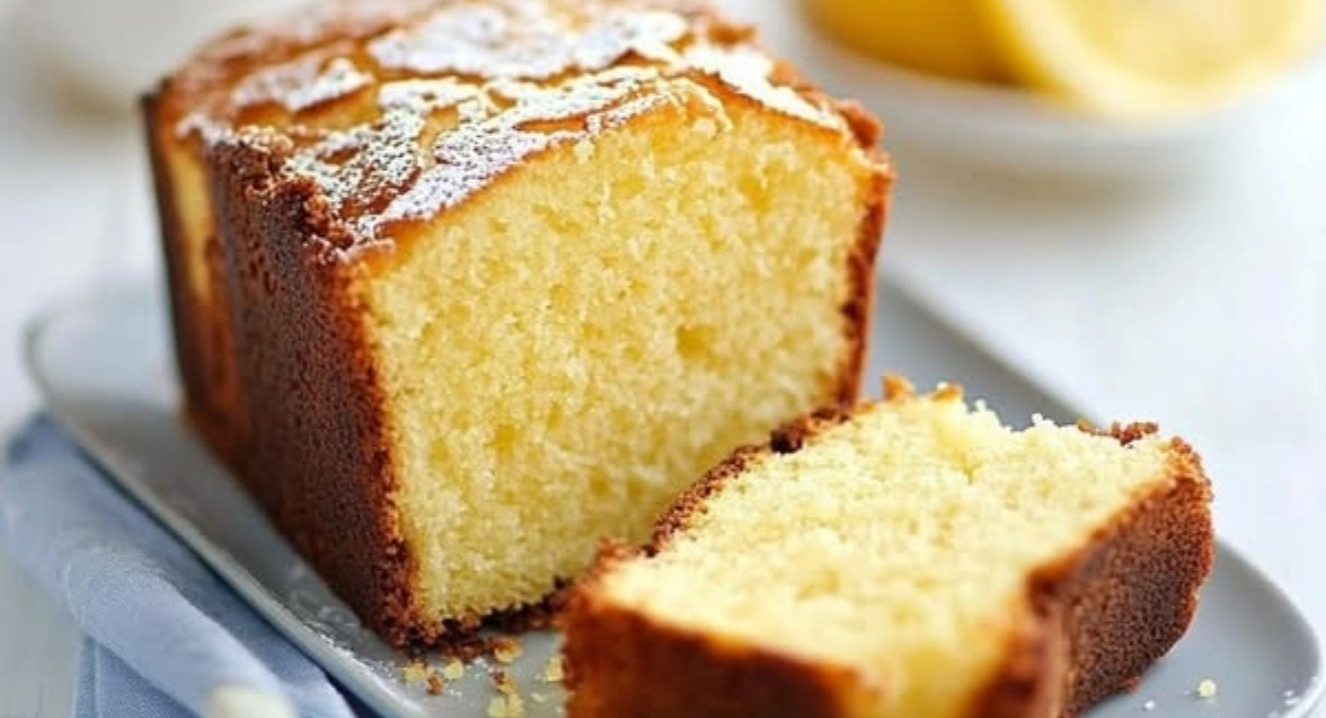 Recette Gâteau au citron à la crème fraiche