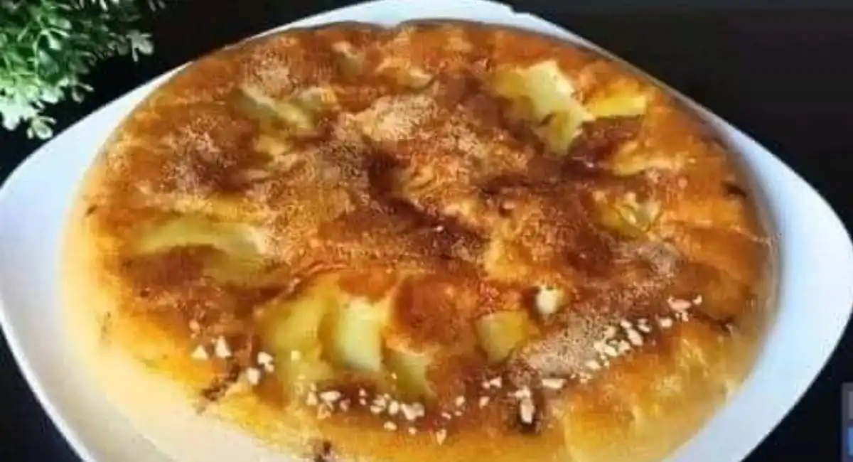 Le dessert aux pommes qui rend le monde fou ! Pas de four, juste 1 œuf !