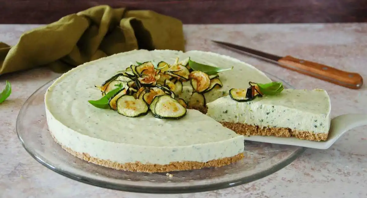 Cheesecake salé à la courgette : la recette fraîche et originale