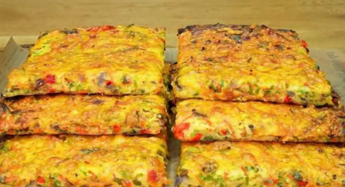 Cuisson aux légumes et au fromage