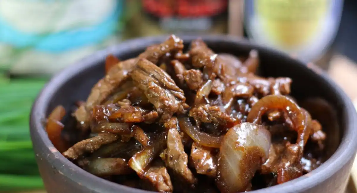 Lamelles de Bœuf au Miel et Sauce Soja