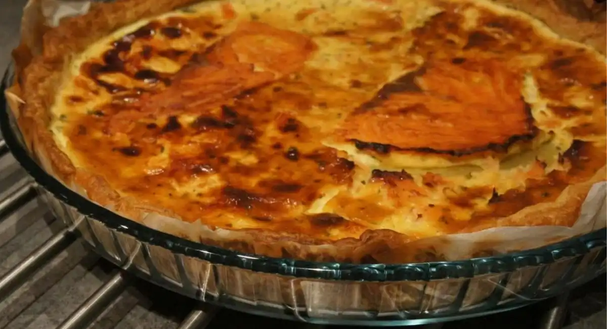 Quiche au Saumon Fumé et Boursin